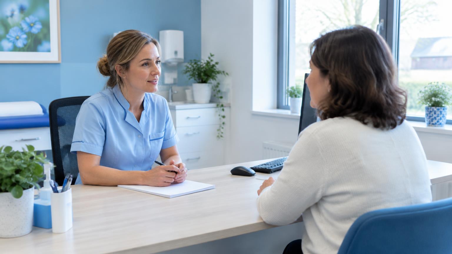 Consultation with a practitioner at DKliniek